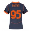 Inter Milan Alessandro Bastoni #95 Tredjedrakt Kvinner 2025-26 Kortermet